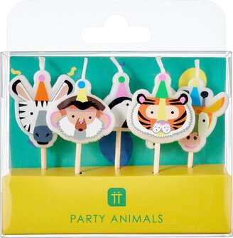 Party Animal Candles Multicolor Pkg/5