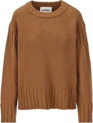 Jil Sander+ Long Sleeved Crewneck Knitted Jumper