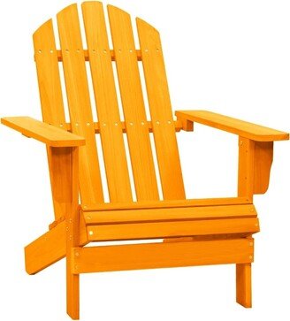 Patio Adirondack Chair Solid Fir Wood - 27.4 x 34.1 x 35.2