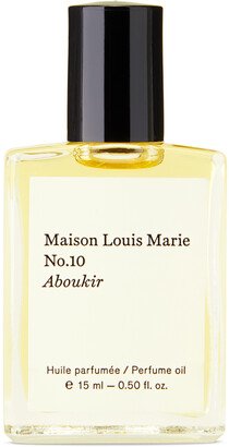 No. 10 Aboukir Perfume Oil, 15 mL