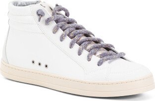 TJMAXX Leather High Top Skate Sneakers For Women