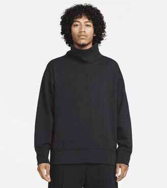 Men's Sportswear Tech Fleece Reimagined Oversized Turtleneck Sweatshirt in Black