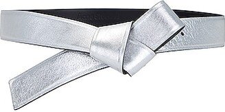 Standard Belt in Metallic Silver