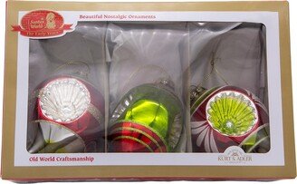 60-70mm Early Years Teardrop Ornaments, 3 Piece Set