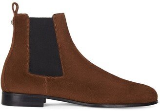 suede Chelsea ankle boots