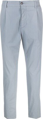 Tapered-Leg Tailored Chinos-AB