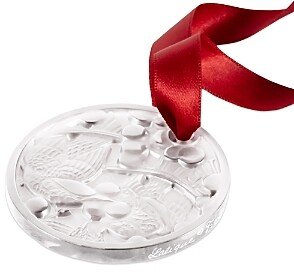 Merles Raisins Christmas Ornament, Clear