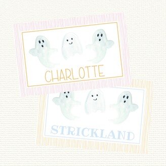 Ghost Stripe Halloween Placemat