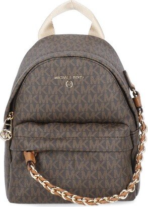 Rhea Logo Lettering Mini Monogram Backpack