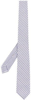 Striped Seersucker Tie