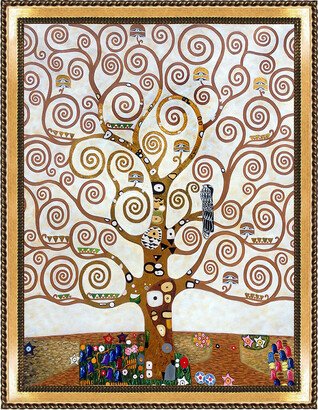 Overstock Art Tree Of Life (Metallic Embellished) By Gustav Klimt