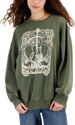 Juniors' Rock City Mineral Wash Sweatshirt