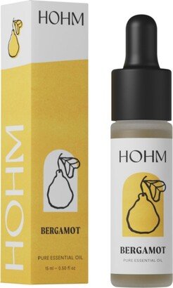 Hohm Bergamot Essential Oil , Pure Essential Oil for Your Home Diffuser - 15 mL