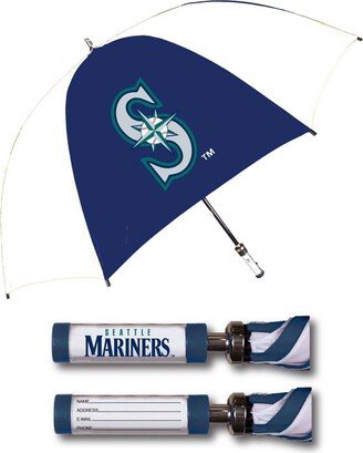 Storm Duds Multi Seattle Mariners Golf Umbrella with Id Handle