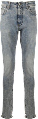 Acid-Wash Skinny Jeans