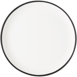 Tina Frey Designs White & Black Dinner Plate