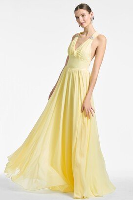 Kenzia Gown - Lemon Drop