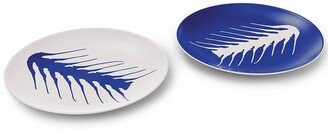 Arête two-set dessert plates