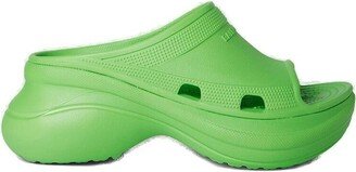 X Crocs™ Platform Sandals-AB