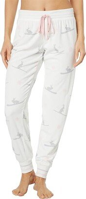 Snow Bunny Joggers (Ivory) Women's Pajama