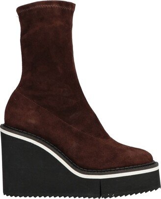 Ankle Boots Dark Brown-AR