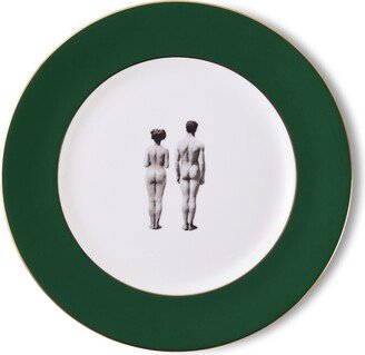 Melody Rose London Models Forest Green Dinner Plate