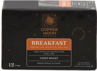 12pk Breakfast Blend Single Coffee Pods