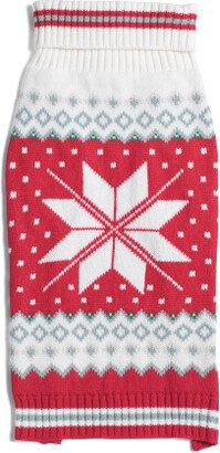 TJMAXX Snowflake Fair Isle Pet Sweater