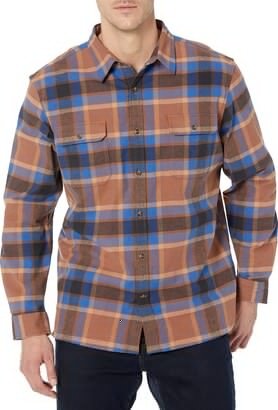 Amazon Aware Men's Regular-Fit Long-Sleeve Flannel Shirt