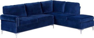 Orinda Sofa Chaise Blue - Buylateral