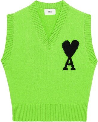 Ami de Coeur knitted vest-AC