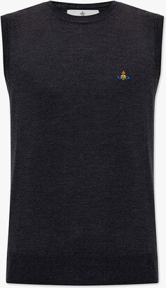 Wool Vest - Grey