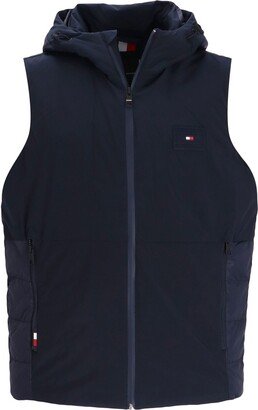 Logo-Patch Padded Gilet-AF