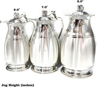 999 Pure Silver Hallmarked Water Jug - Style#01