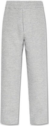 Ribbed Knitted Track Pants