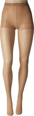 Sheer Tights with Control Top (Natural) Control Top Hose