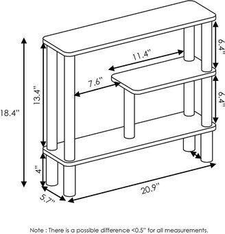 Turn-N-Tube Slim Space Saving Storage Rack