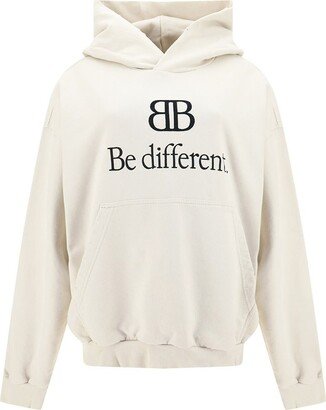 Logo-Printed Oversized-Fit Hoodie