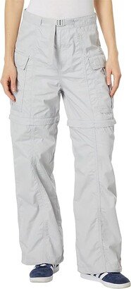 Levi's(r) Premium Convertible Cargo (Quiet Gray) Women's Clothing