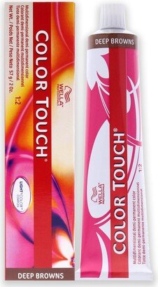 Color Touch Demi-Permanent Color - 5 73 Light Brown-Brown Gold For Unisex 2 oz Hair Color