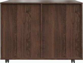 Drawer Wood File Cabinet with coded Lock-AA