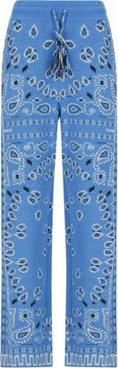 Bandana Printed Drawstring Pants