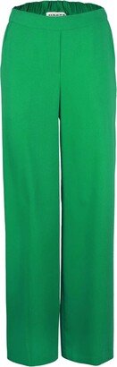 High-Waist Wide-Leg Tailored Trousers-AJ