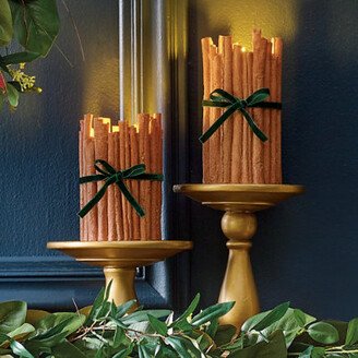 Christmas Cinnamon Stick Battery Operated Candles