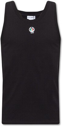 Sleeveless T-shirt - Black