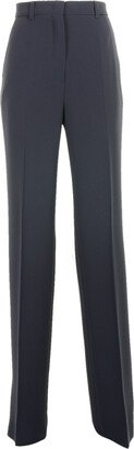 Straight High-waisted Trousers-AA