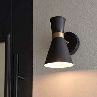 Dunelm Archie Outdoor Wall Light Black