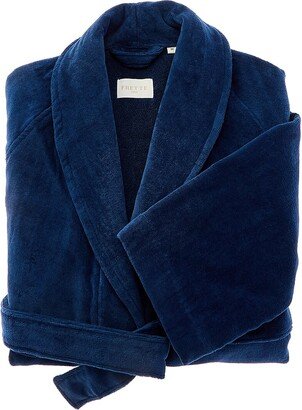 Velour Shawl Collar Robe-AA