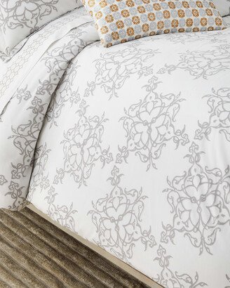 Kajal Gray King Duvet