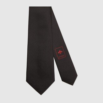 Interlocking G silk jacquard tie